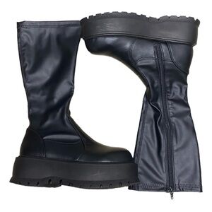 Calf High Boots